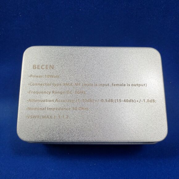 SMA Male to Female Attenuator 10 Watt RF Coax Adapter Converter Connector 3ghz - Picture 2 of 4